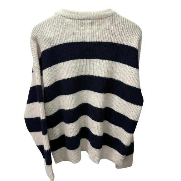 Macy's On 34th Plus Sweater 1X Striped Preppy NEW #G713-B - Picture 5 of 7